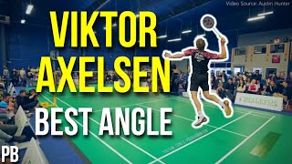 Viktor Axelsen UP CLOSE ANGLE 🔥  Axelsen North American Tour HIGHLIGHTS 2022 [upl. by Gilba]