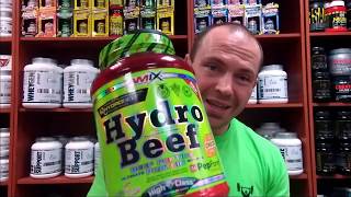 Zalety hydrolizatu białka wołowego Recencja Amix Hydro Beef [upl. by Gardia]