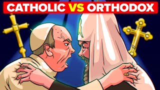 Catholic vs Orthodox  What is the Difference Between Religions [upl. by Akkeber]