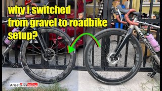 Hyper Linskey  Pwede ba from Gravel to Roadbike Setup [upl. by Odnomor949]