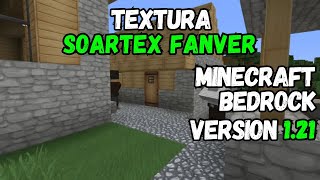 TEXTURA SOARTEX FANVER 121 PARA MINECRAFT BEDROCK mediafıre minecraft textura mcpe [upl. by Hanahsuar]