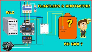 CARA PASANG FLOATLESS RELAY KONTAKTOR DAN OVER LOAD [upl. by Anitram]