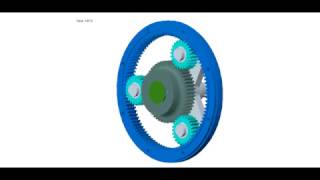 Epicyclic Gear Train when Arm fixed [upl. by Seadon631]