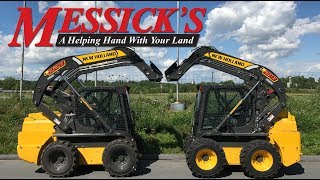 New Holland Skid Steer Controls Hand and Foot VS PilotISOH pattern [upl. by Francie207]