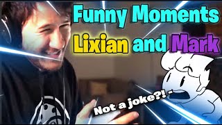 Markiplier and Lixian Funny Moments [upl. by Enigroeg565]