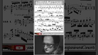 Paganini Salvatore Accardo  God save the King Shorts [upl. by Osbert942]