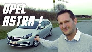 Essai Opel Astra K Sports Tourer 16 CDTi Innovation 12 [upl. by Henarat]