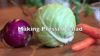 Making Pressed Salad [upl. by Yllier]