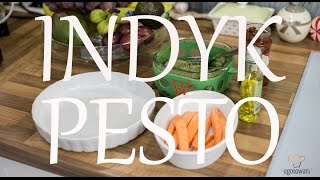 Co na obiad  FIT Indyk w pesto i frytki z batatów  Ugotowanitv HD [upl. by Noemys64]