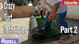 How to Install Artificial Turf with Drains [upl. by Benia582]