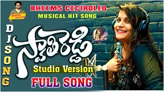 SWATHI REDDY  DJ SONG JUST ENJOY THE BEAT MAD STUDIO VERSION bheemsceciroleo swathireddyuk [upl. by Assiluj549]