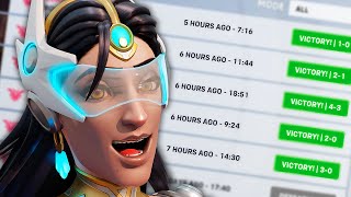 WINSTREAK WITH SYMMETRA IN S9  Overwatch 2 [upl. by Kirby]