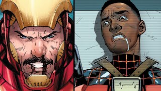 Iron Man After finding out Miles Morales was kidnapped and tortured [upl. by Cristin]