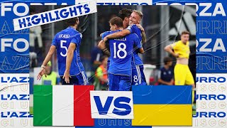 Highlights ItaliaUcraina 21  Qualificazioni EURO 2024 [upl. by Fidellas]