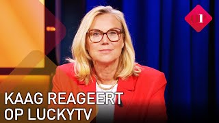 Een jaar geleden werd er een LuckyTV gemaakt over Sigrid Kaag  Op1 [upl. by Aryahay]