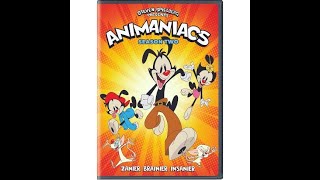 Opening to Animaniacs Season 2 2022 DVD [upl. by Ynalem]