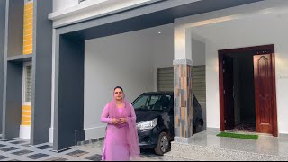 40 lakhsincluding interior2600 sqftbeautiful home with 0wood home tour Malayalam [upl. by Searcy536]