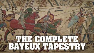 The Bayeux Tapestry  all of it from start to finish [upl. by Akceber]