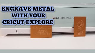 🤩How To Engrave With Cricut Explore Air 2  How To Engrave With Your Cricut Machine [upl. by Lomaj]