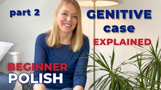 Genitive Case in Polish Dopełniacz  part 2 [upl. by Morley116]