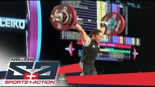 The Score Hidilyn Diazs podium finish at the 2017 IWF World Championships [upl. by Osmund]