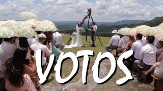 VOTOS DE CASAMENTO nosdoisporai [upl. by Ilzel]