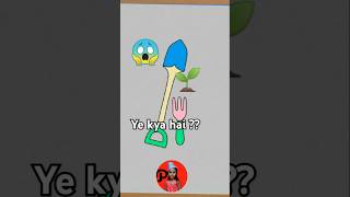 How to draw Gardening Tools ⛏️🪴✂🌱art easy and cute drawing for kids and toddlers shorts ytshort [upl. by Isman581]