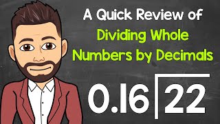 Dividing Whole Numbers by Decimals  Math with Mr J [upl. by Nitsirk]