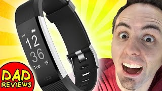 Cheap Smart Watch Unboxing  LetsFit Fitness Tracker Unboxing amp First Look Review [upl. by Aryl834]