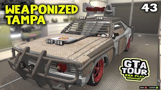 GTA Tour 43  Weaponized TAMPA รถทำลายล้าง ปืนเพียบ  โม  ลดราคา [upl. by Asiar]