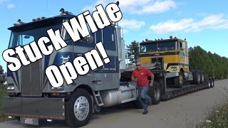 I Almost Blow Up My Cabover Peterbilt [upl. by Brian511]