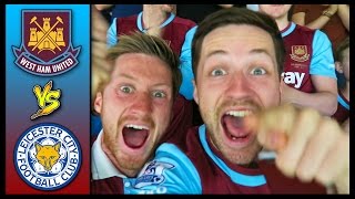 WEST HAM VS LEICESTER CITY  Premier League 1516 [upl. by Sherer]