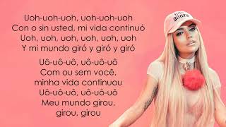 KAROL G Simone amp Simaria  La Vida Continuó Letra [upl. by Nylarahs]