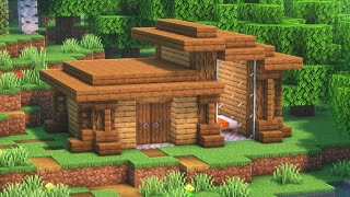 CASA SIMPLES  MINECRAFT TUTORIAL [upl. by Eldorado]