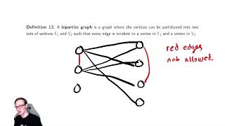 Graph Theory 8 Bipartite Graphs [upl. by Tenenbaum711]