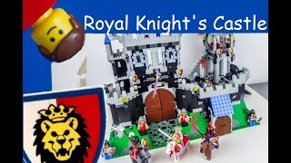 LEGO CASTLE 6090 Royal Knights Castle  Recenzja setu z 1995 roku  KBL [upl. by Nerradal]