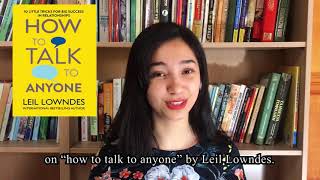 Book review on “How to talk to anyone” by Leil Lowndes [upl. by Astrea403]