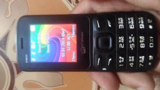 micromax x1800 restore setting [upl. by Michail368]