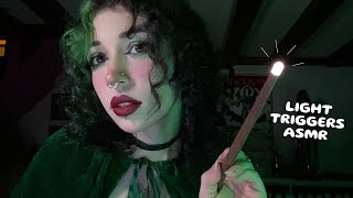 Light Triggers With a Harry Potter Wand ASMR  Hand Movements Tapping Rambling Whispering [upl. by Engis175]