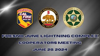 FRESNO JUNE LIGHTNING COMPLEX 06282024 [upl. by Eevets]