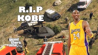 Kobe Bryant death recreation in GTA 5 [upl. by Leoline]