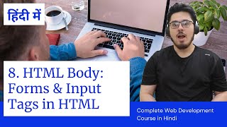 HTML Tutorial Forms amp Input Tags  Web Development Tutorials 8 [upl. by Isolda352]