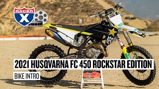 FIRST LAPS On The 2022 Husqvarna FC 450 Rockstar Edition [upl. by Rossi]