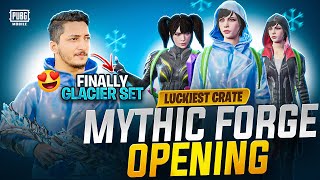 Finally Glacier Set  Luckiest mythic Forge Crate Opening  Pubg Mobile  How Brand [upl. by Jonas651]