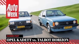 Talbot Horizon vs Opel Kadett  Classics Dubbeltest [upl. by Morrill]