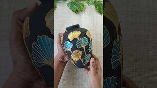 Pot painting  Easy pot painting  diy  home decor shorts craftideas [upl. by Garey178]