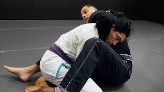 How To Do The Guillotine Choke  The Jiu Jitsu Class [upl. by Ashbaugh]