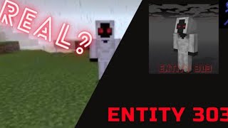 Encontré a La entidad 303 en Minecraft [upl. by Retnuh]