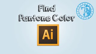 How to find pantone color code in Adobe Illustrator [upl. by Jew]