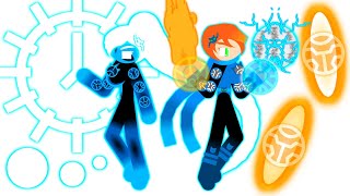 What If Gwen from Ben 10 was a Blue Anodite amp keeps Her Original Classic Magic Powers Stick Nodes [upl. by Aicinod]